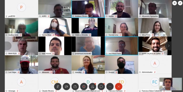 Comitê de Bacia do Baixo Jaguaribe implementa metodologia de reunião virtual