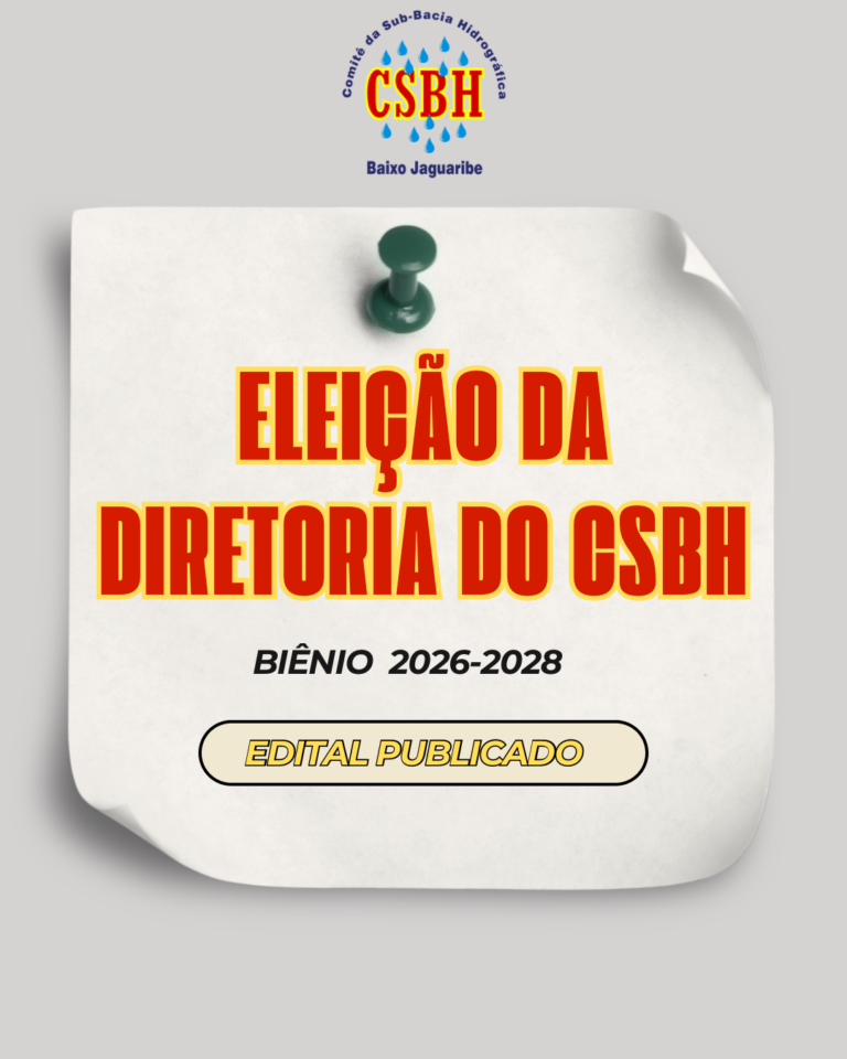 Comitê do Baixo Jaguaribe abre processo eleitoral para escolha da nova Diretoria para o biênio 2026–2028